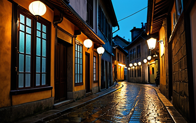 야경과 건축미학 - **Prompt:** A hyperrealistic, wide-angle shot of a futuristic cityscape at night, reminiscent of Sha... 야경과 건축미학 - **Prompt:** A hyperrealistic, wide-angle shot of a futuristic cityscape at night, reminiscent of Sha...